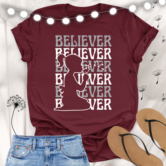 BELIEVER Make a Wish Premium T-shirt