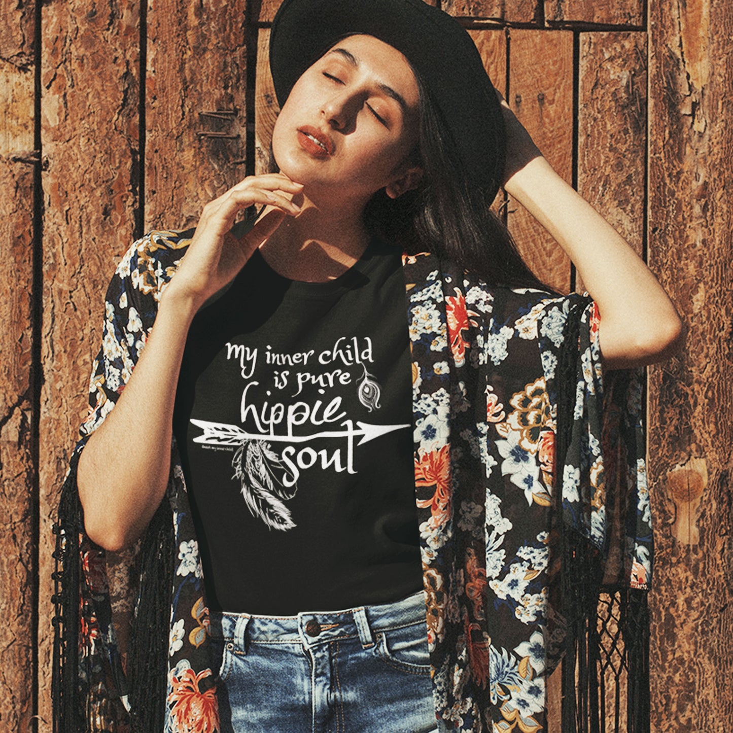 My inner child is Pure Hippie Soul T-shirt