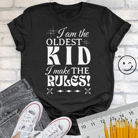 Rules for OLDEST KID Unisex T-shirt