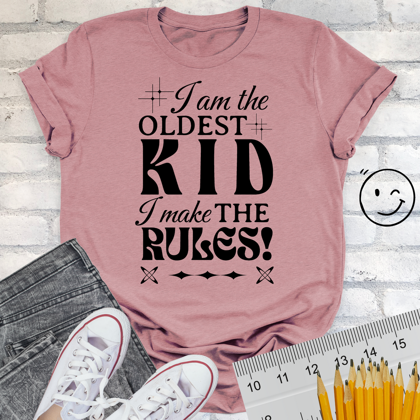 Rules for OLDEST KID Unisex T-shirt