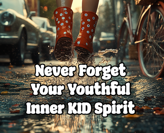 Mouse Pad: Never Forget Your Youthful Inner KID Spirit