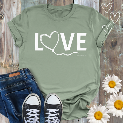 Heart Balloon LOVE Woman's T-shirt