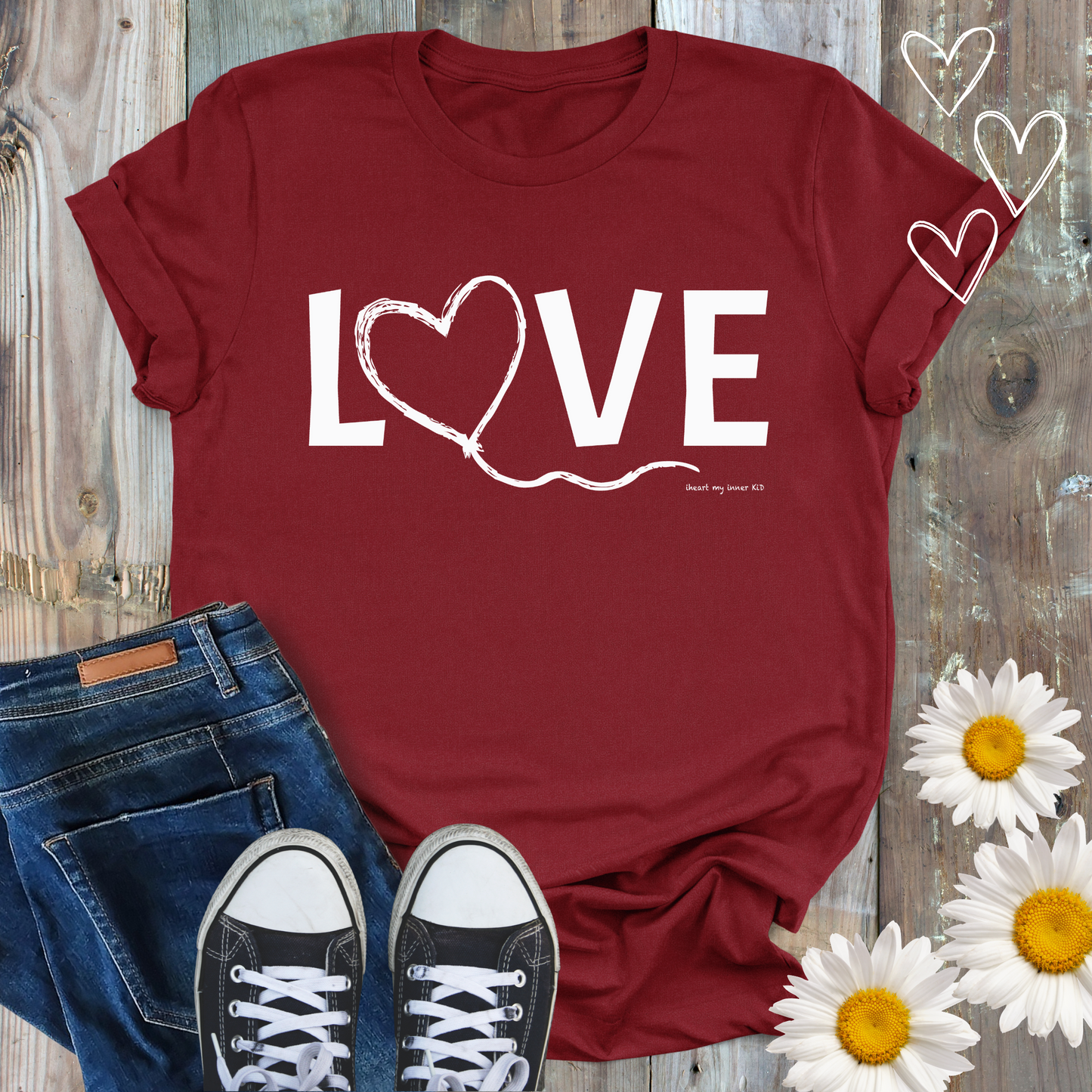 Heart Balloon LOVE Woman's T-shirt