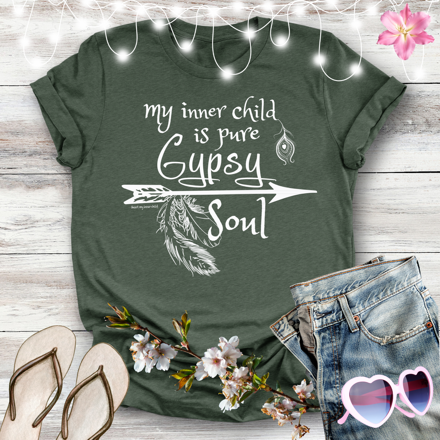 My inner child is Pure Gypsy Soul T-shirt