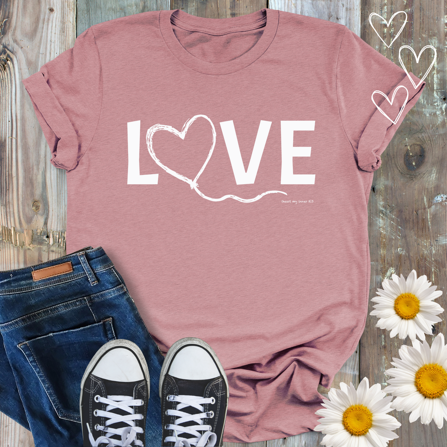 Heart Balloon LOVE Woman's T-shirt