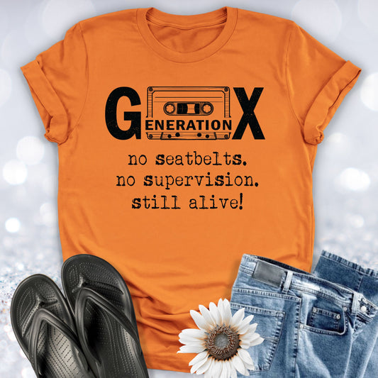 Generation X Nostalgic Humor Unisex T-shirt