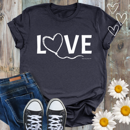 Heart Balloon LOVE Woman's T-shirt