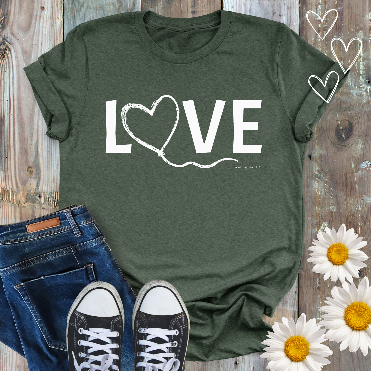 Heart Balloon LOVE Woman's T-shirt