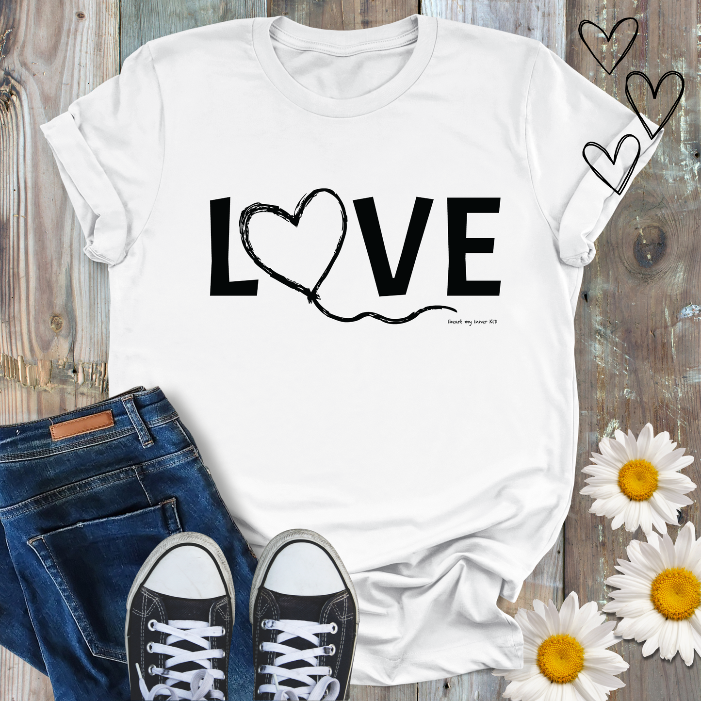 Heart Balloon LOVE Woman's T-shirt
