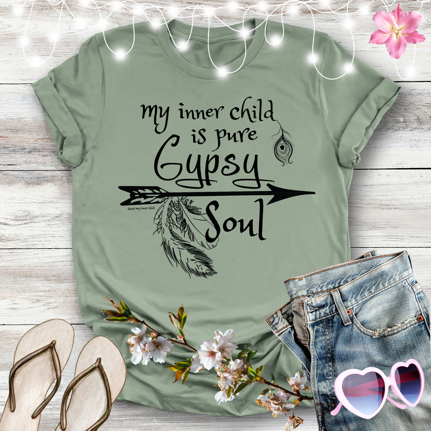 My inner child is Pure Gypsy Soul T-shirt