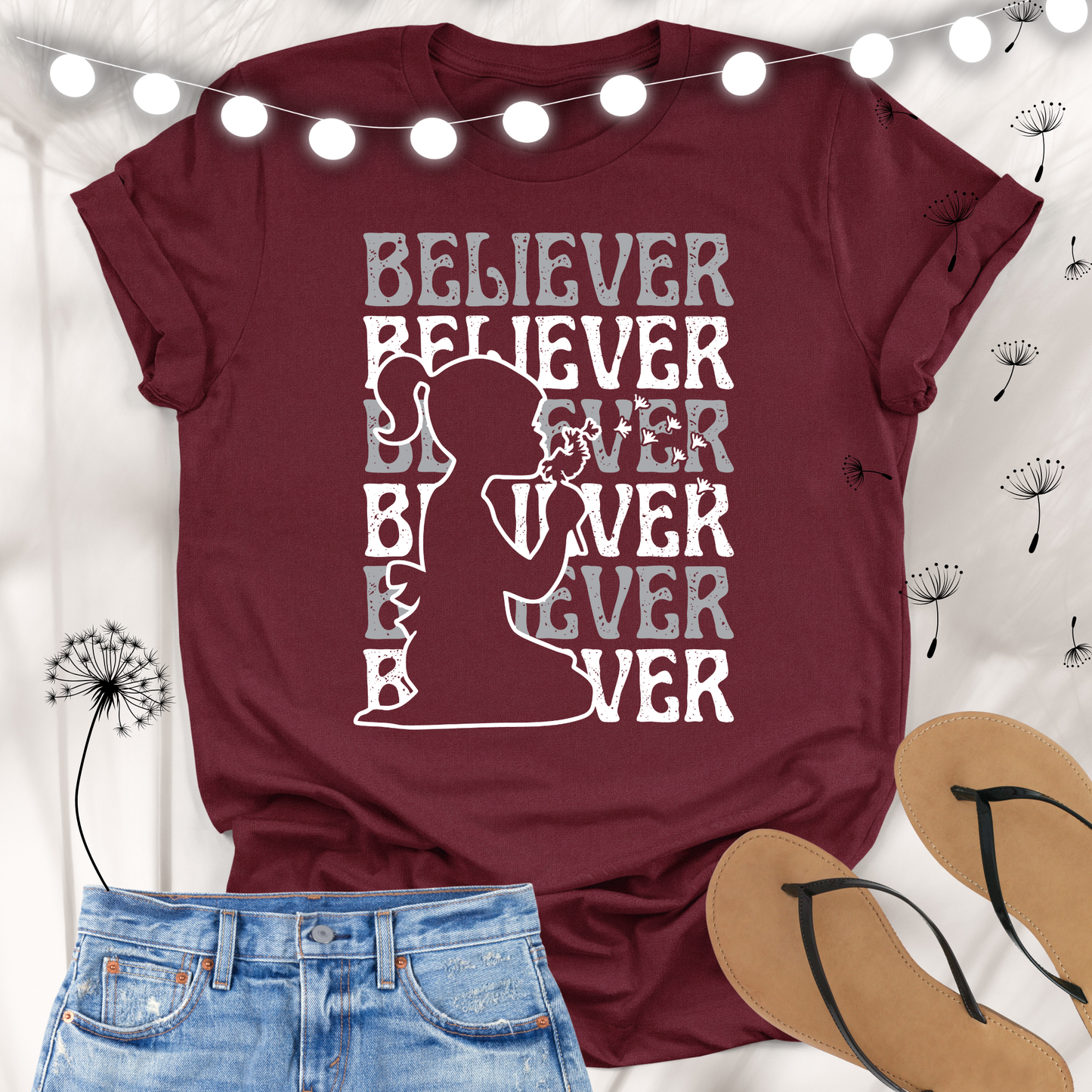 BELIEVER Make a Wish Premium T-shirt