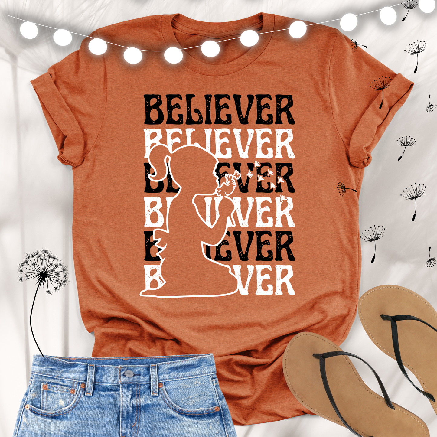 BELIEVER Make a Wish Premium T-shirt
