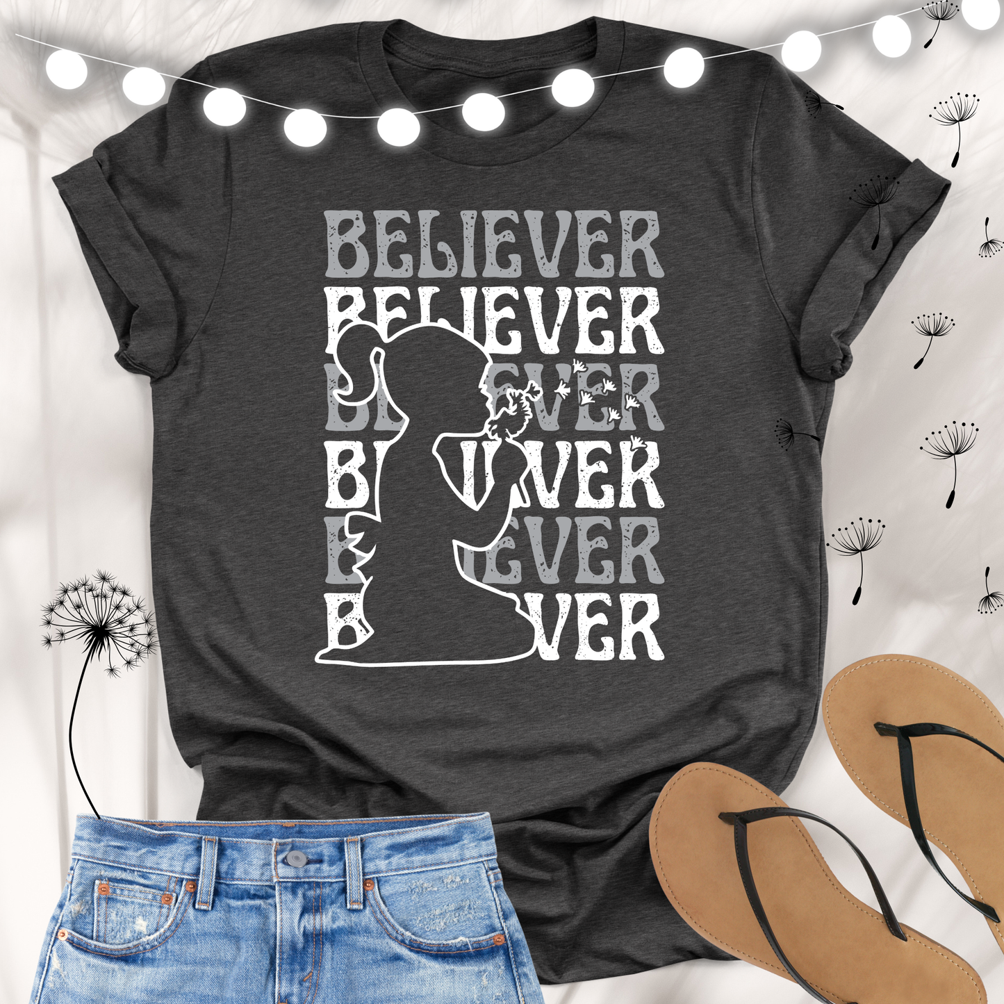 BELIEVER Make a Wish Premium T-shirt