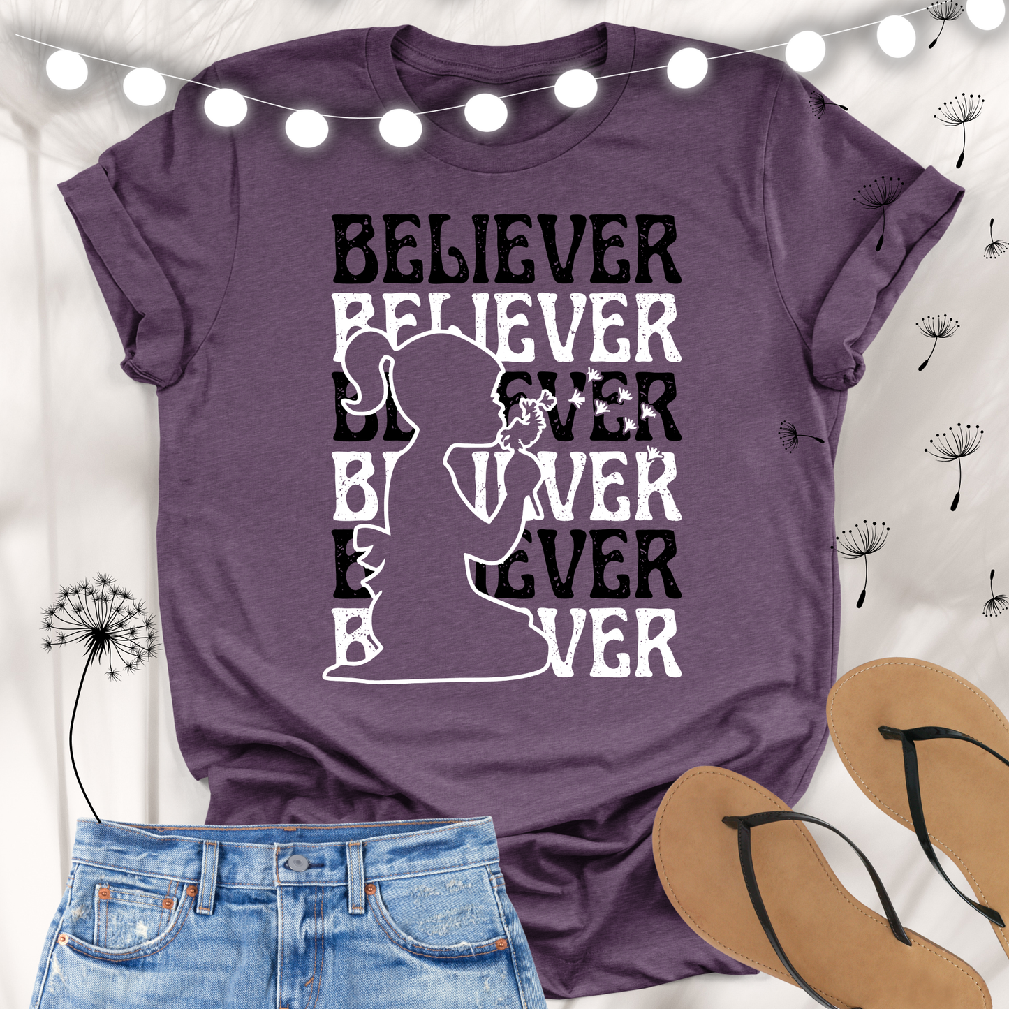 BELIEVER Make a Wish Premium T-shirt