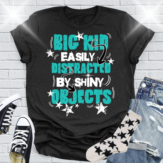 BIG KiD Distracted by Shiny Object T-shirt