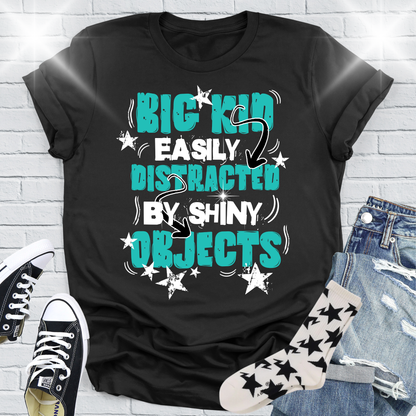 BIG KiD Distracted by Shiny Object T-shirt