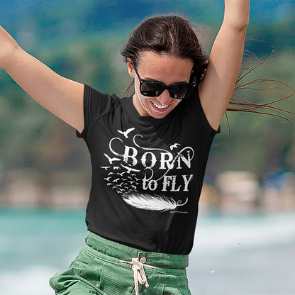 Born to Fly Premium Unisex Tshirt