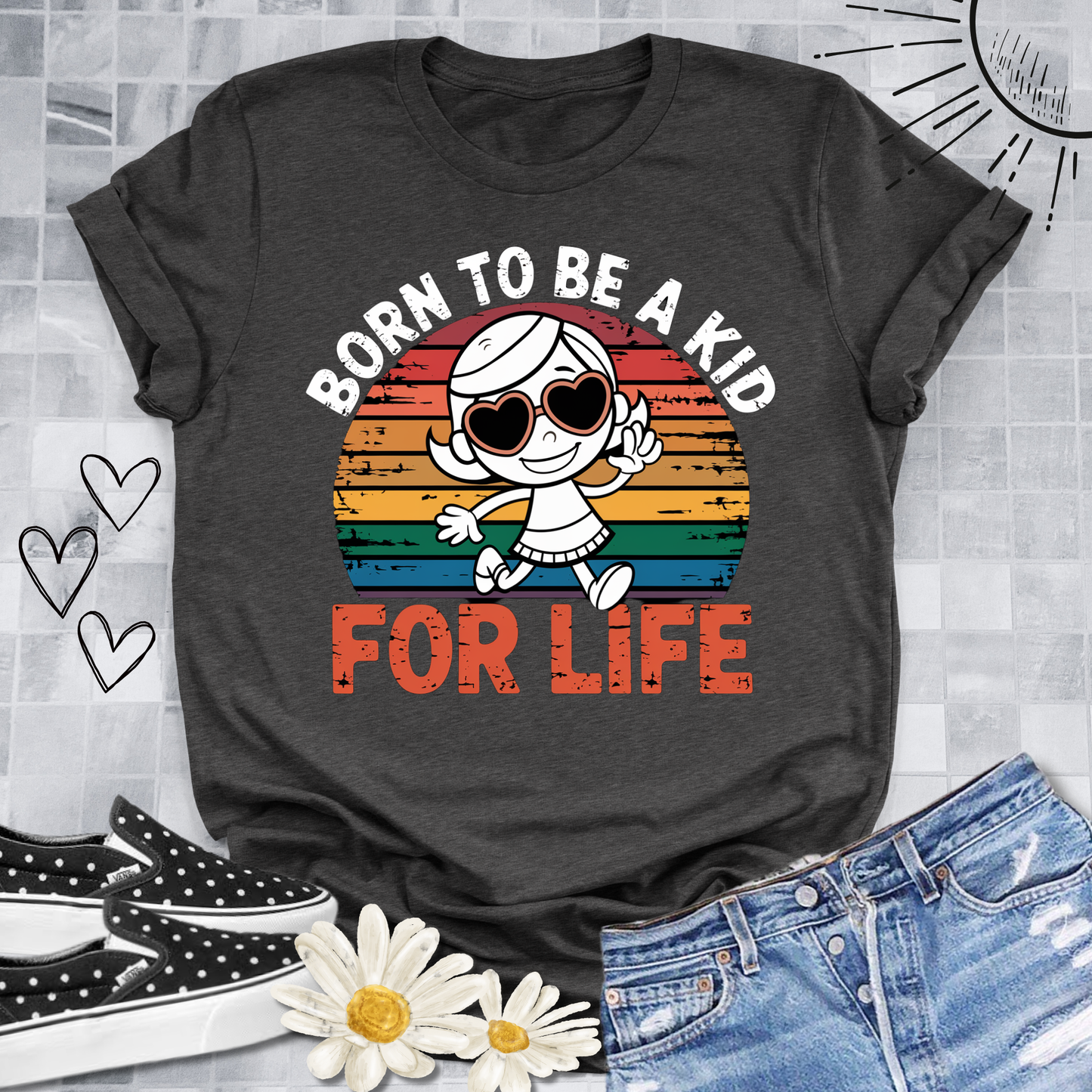 Born to be a KID for Life Premium T-shirt