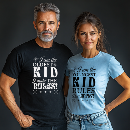 Rules for YOUNGEST KID Unisex T-shirt