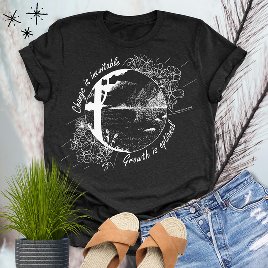 Change is Inevitable Growth is Optional T-shirt