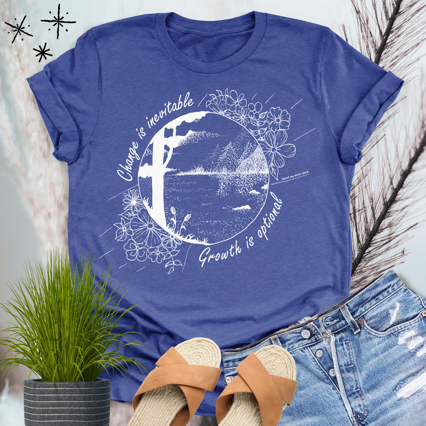 Change is Inevitable Growth is Optional T-shirt