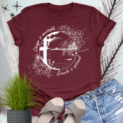Change is Inevitable Growth is Optional T-shirt