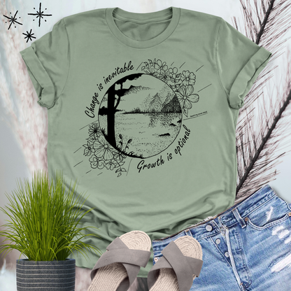 Change is Inevitable Growth is Optional T-shirt