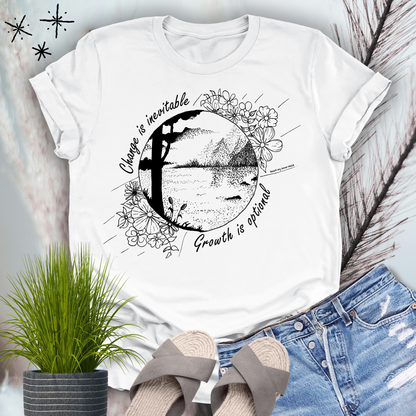Change is Inevitable Growth is Optional T-shirt