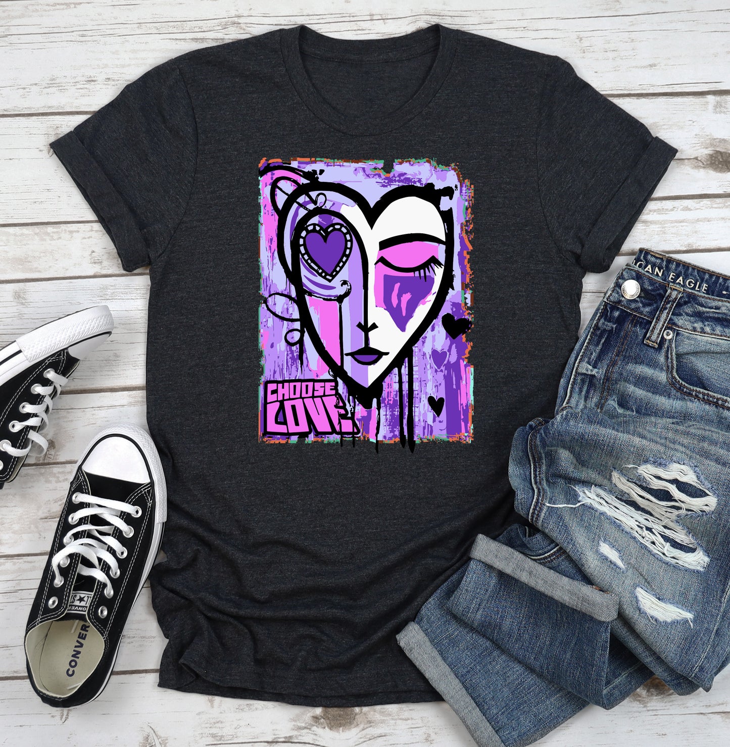 CHOOSE LOVE Premium Tshirt