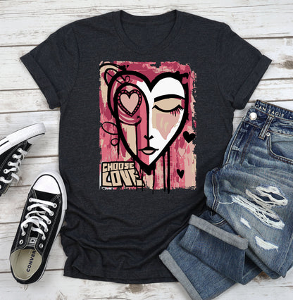 CHOOSE LOVE Premium Tshirt