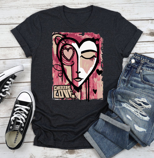 CHOOSE LOVE Premium Tshirt