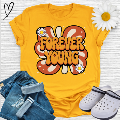Forever Young Retro T-shirt