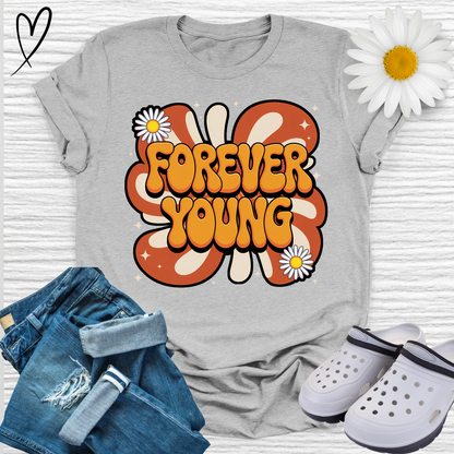 Forever Young Retro T-shirt