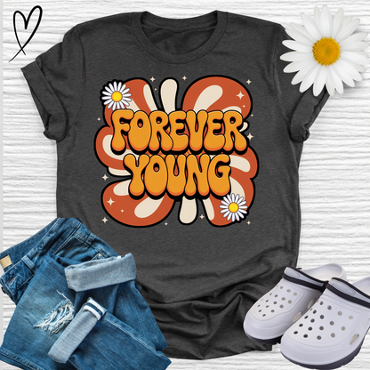 Forever Young Retro T-shirt