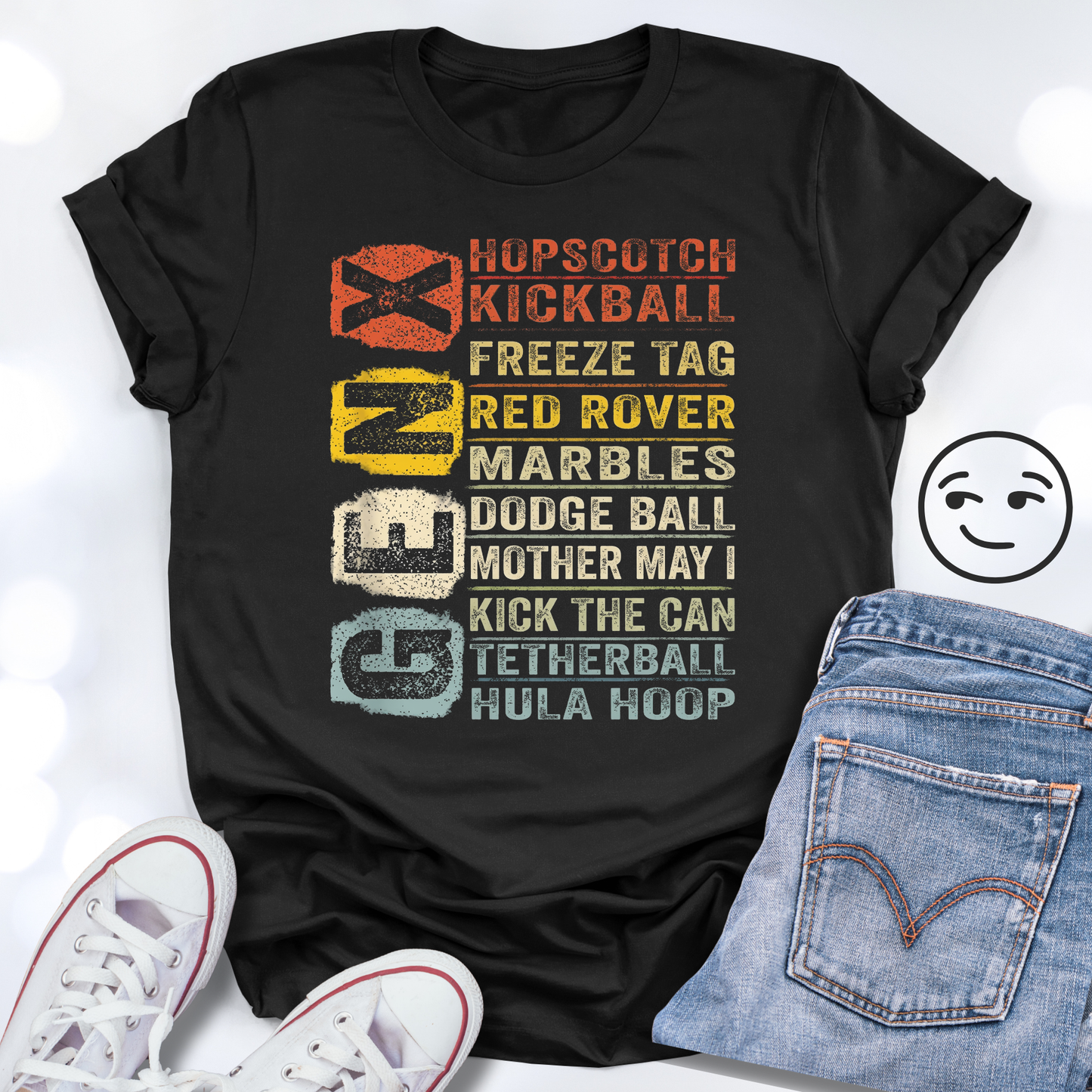 GenX 80's Outdoor Games Unisex Shirt