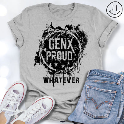 GEN-X PROUD whatever Splat Grunge Unisex T-shirt