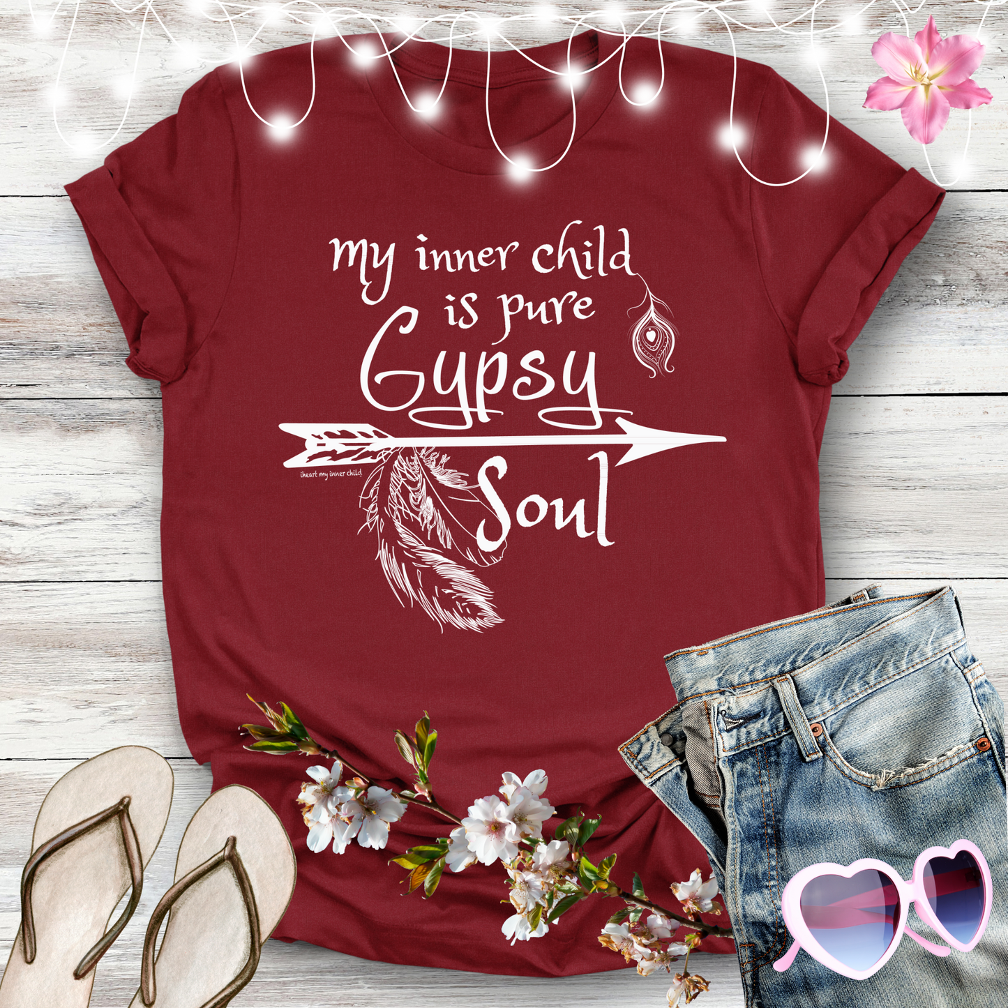My inner child is Pure Gypsy Soul T-shirt