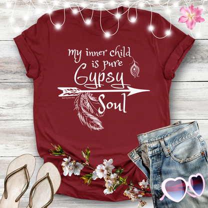 My inner child is Pure Gypsy Soul T-shirt