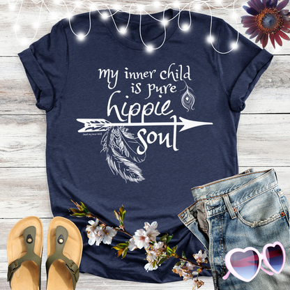 My inner child is Pure Hippie Soul T-shirt