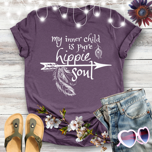 My inner child is Pure Hippie Soul T-shirt