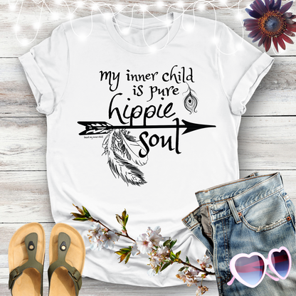 My inner child is Pure Hippie Soul T-shirt