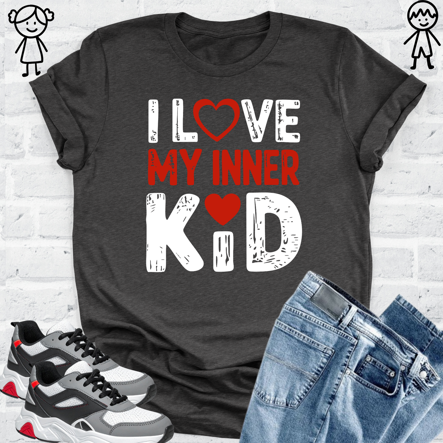 I LOVE My Inner KiD Premium T-shirt