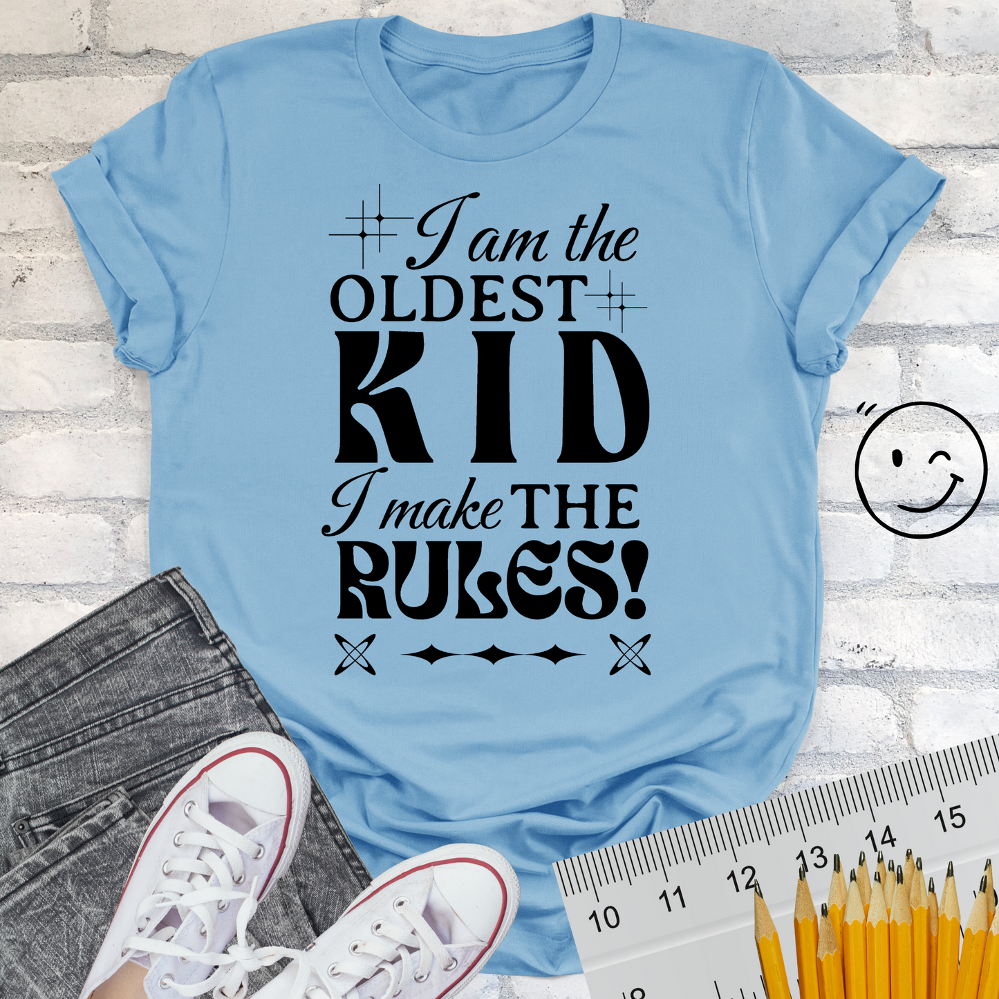 Rules for OLDEST KID Unisex T-shirt