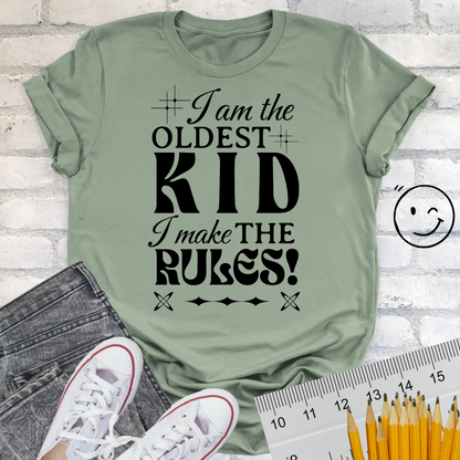 Rules for OLDEST KID Unisex T-shirt