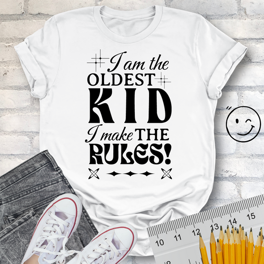 Rules for OLDEST KID Unisex T-shirt