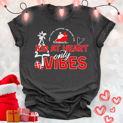Kid at Heart Vibes Only Premium T-shirt