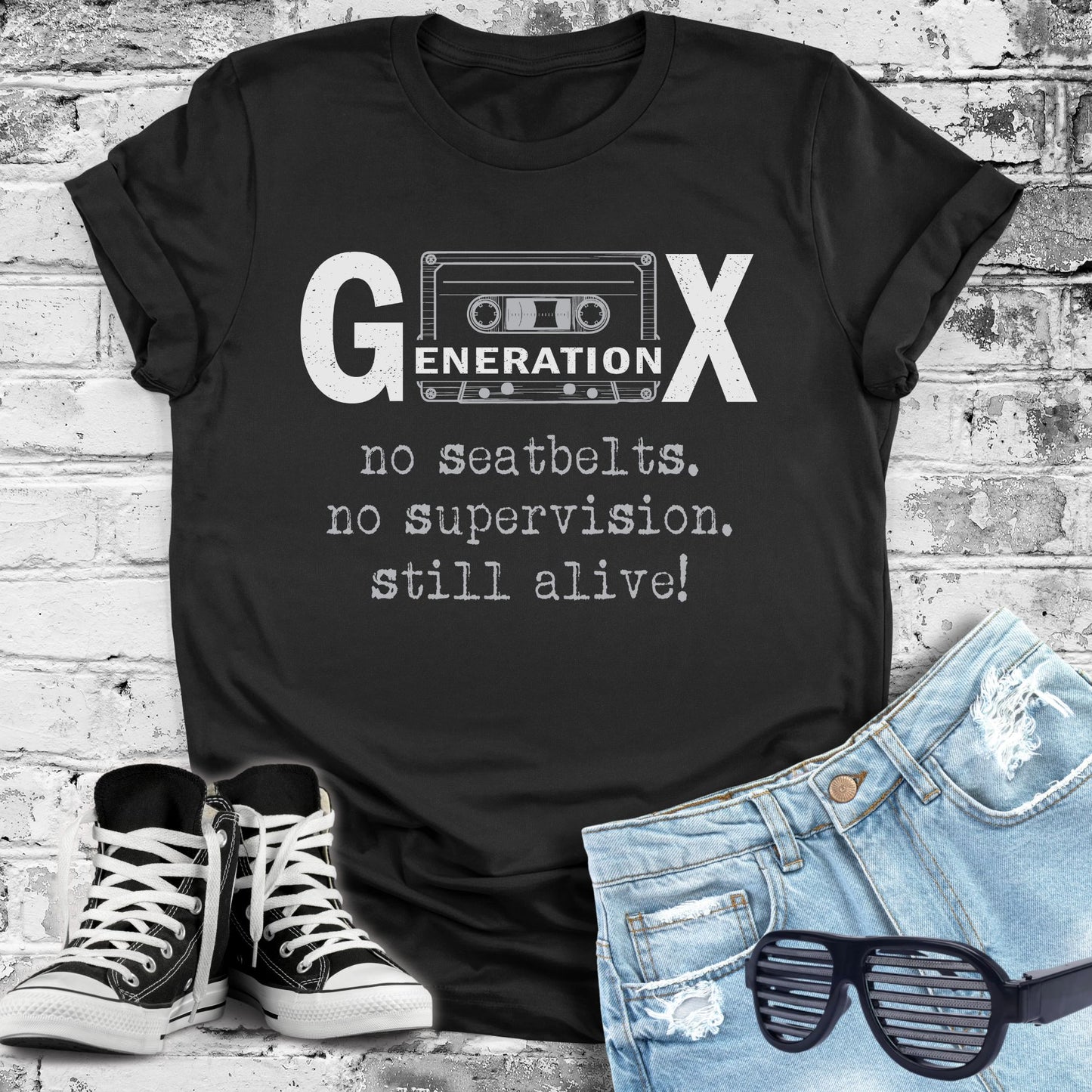 Generation X Sarcastic Humor Unisex T-shirt
