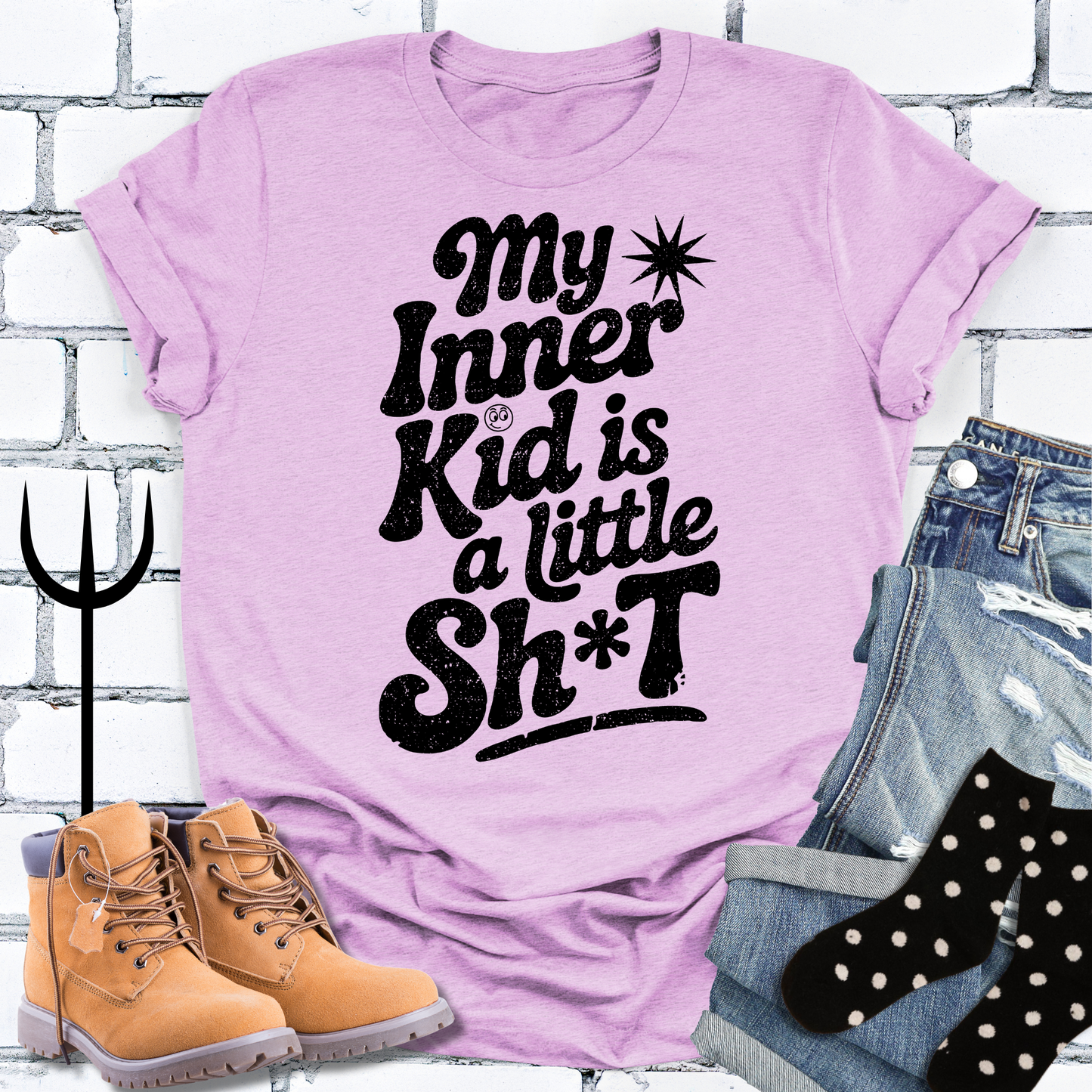 My Inner KiD is a Little Sh*t Unisex T-shirt