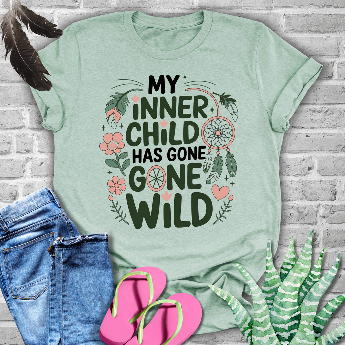 My iNNER CHiLD Has Gone Wild T-shirt