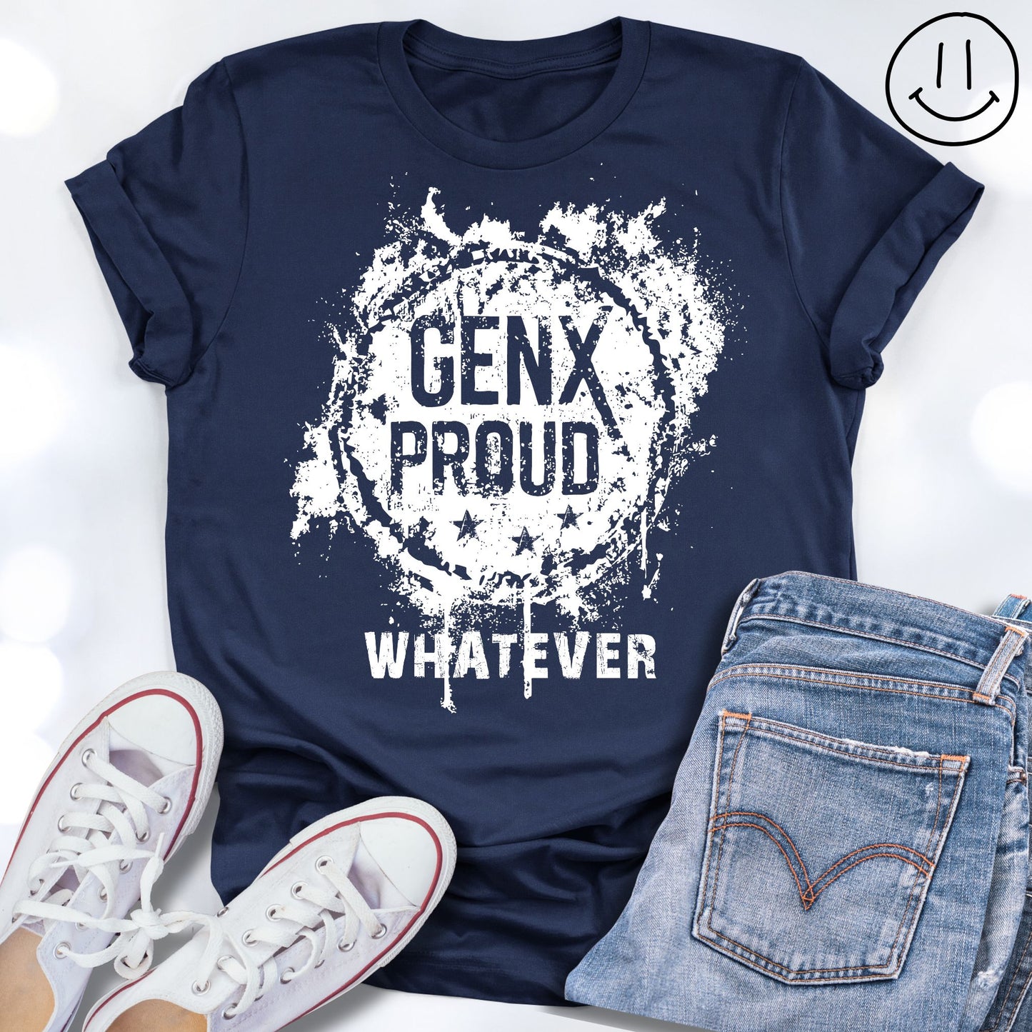 GEN-X PROUD whatever Splat Grunge Unisex T-shirt